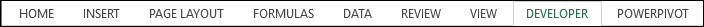 Go To Developer Tab To Insert Checkbox In Excel