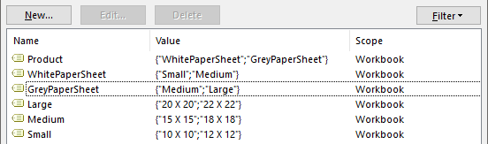how to create a dependent drop down list in excel with three level data new named ranges