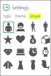 change icons in people graph in excel
