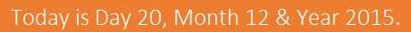 a long textual date with custom format