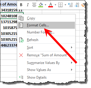 excel pivot table tips tricks to formatting values