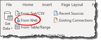 excel pivot table tips tricks tocreat pivot table using power uery by getting data from a web link