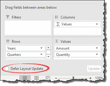 excel pivot table tips tricks to deferred layout