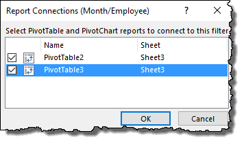 excel pivot table tips tricks to single slicer for all the pivot tables select