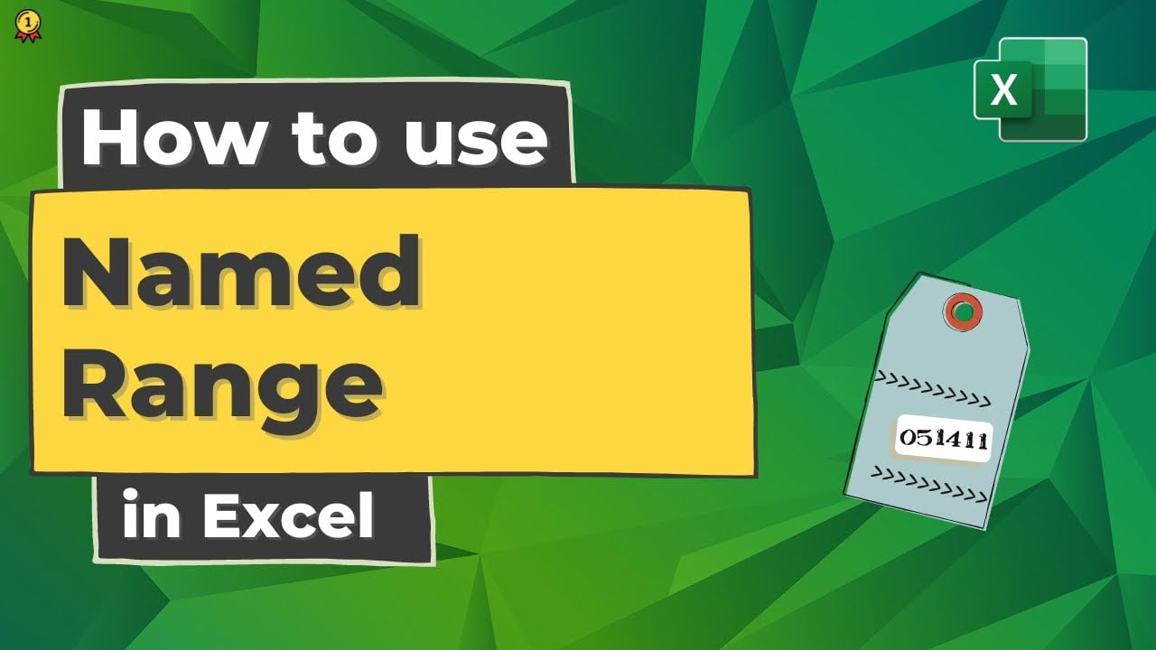 Excel Named Range | Excel Intermediate Tutorials