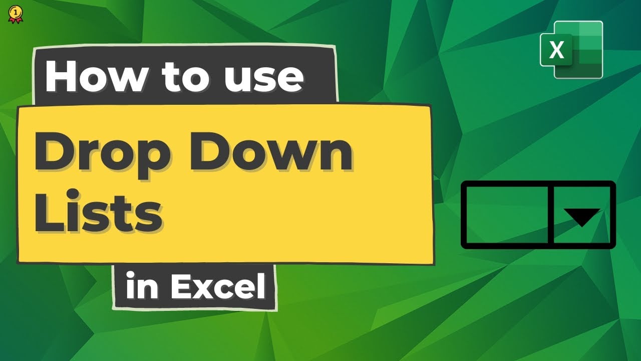 Drop Down Lists in Excel
