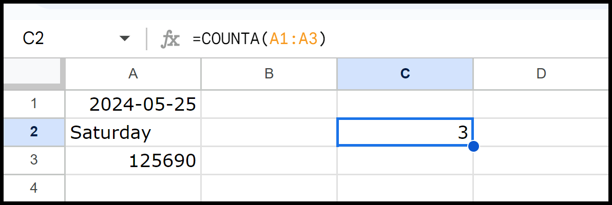 counta-function-in-google-sheets