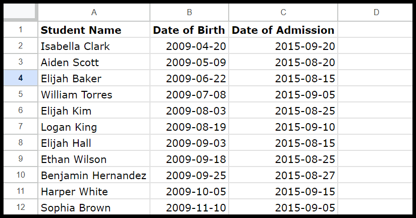sort-by-date-in-google-sheets