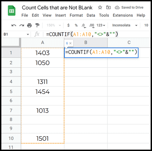 check-non-blank-cells-with-not-equal
