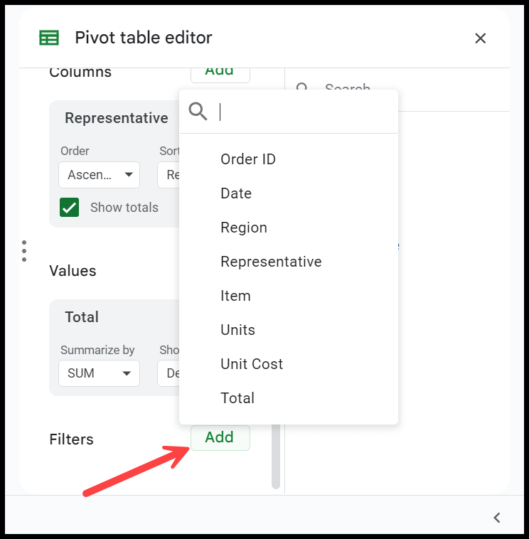 select-field-to-filter