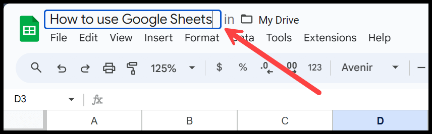 naming-google-sheets
