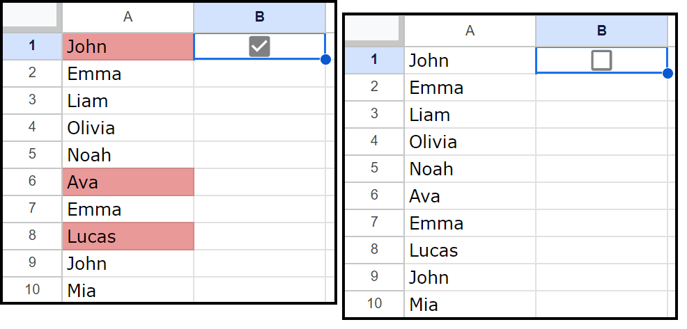 highlight-duplicate-values