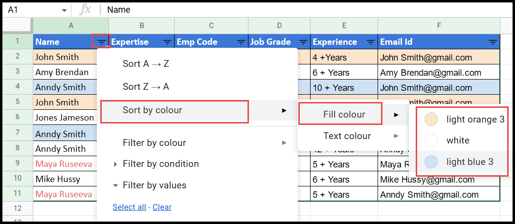 sort-by-colour