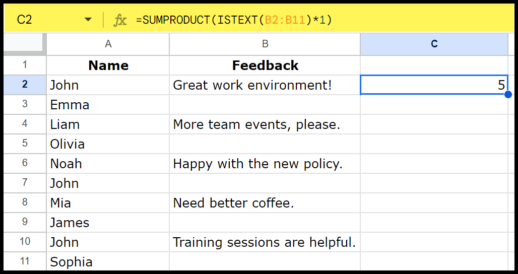 sumproduct-and-istext-to-count-total-number
