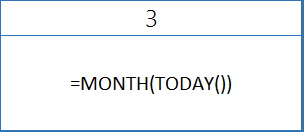 Excel-Month-Function-With-Today-Function