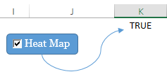 Insert A Check Box To Create A Dynamic Excel Heat Map Template