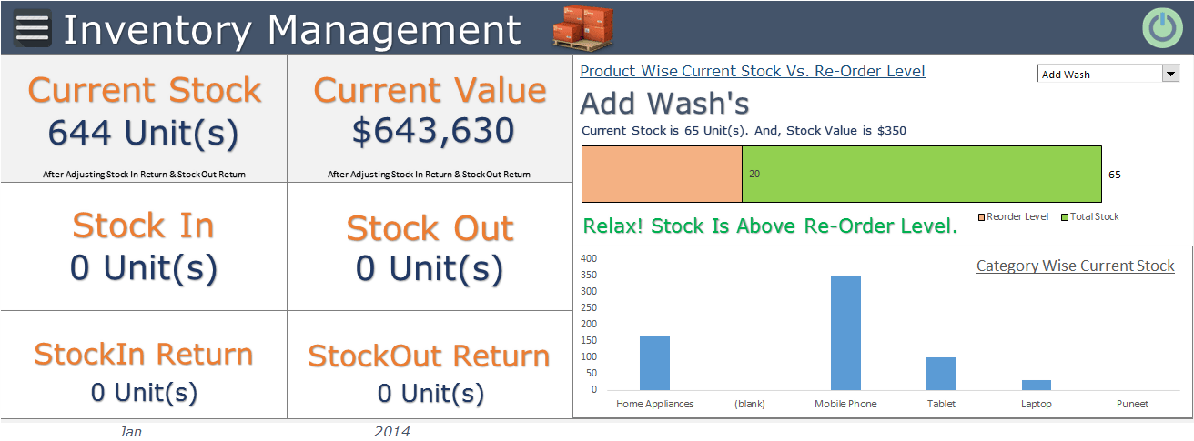 READY to use Excel Inventory Management TEMPLATE Free Download