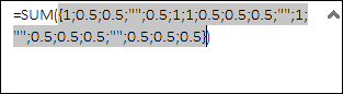 if function count unique values only text