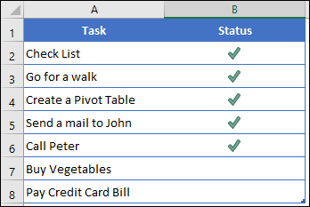 excel for mac 2011 insert a checkbox