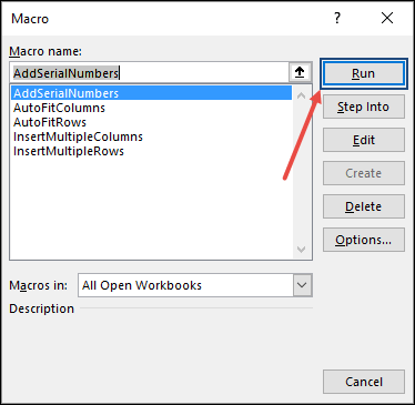 excel macro codes