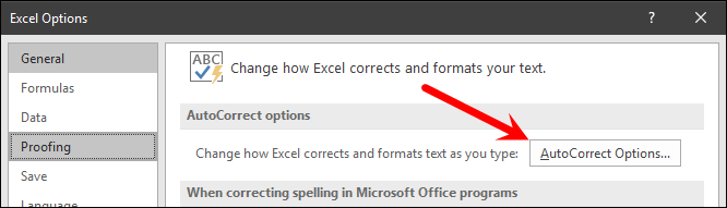 open auto correct option to insert a delta symbol