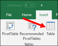 apply table to data to use power query vlookup