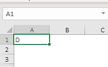enter delta symbol in excel using font style