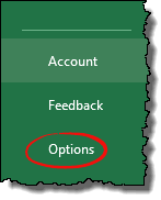 open file tab to open excel option to install analysis tool pack to create histogram