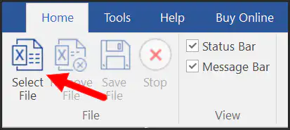 01-select-file-in-stellar-repair-application 01-select-file-in-stellar-repair-application