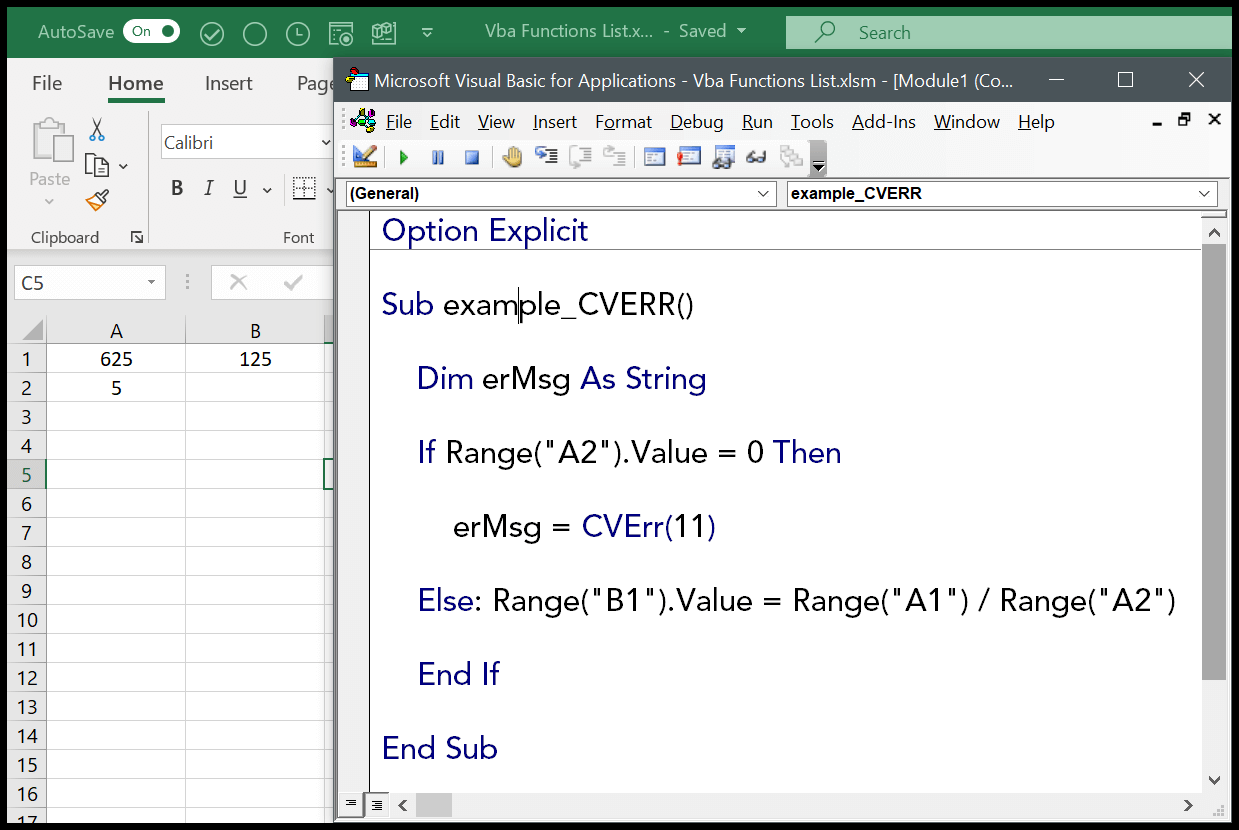 Vba Function In Excel Examples How To Use Vba Function
