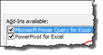 power query tips tricks tick mark option