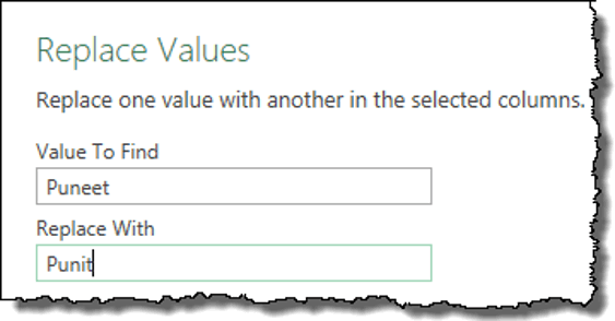 excel power query tips tricks replace name value enter values