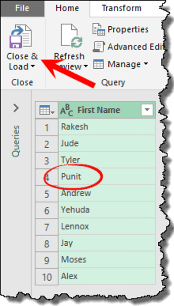 excel power query tips tricks replace name value load data