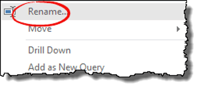excel power query tips tricks rename column