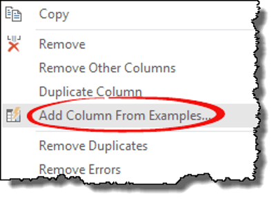 excel power query tips tricks add column click