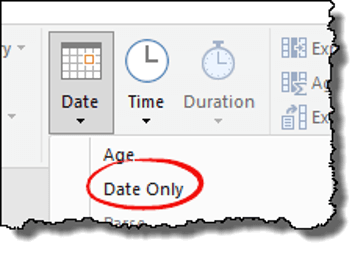 power query tips tricks date only