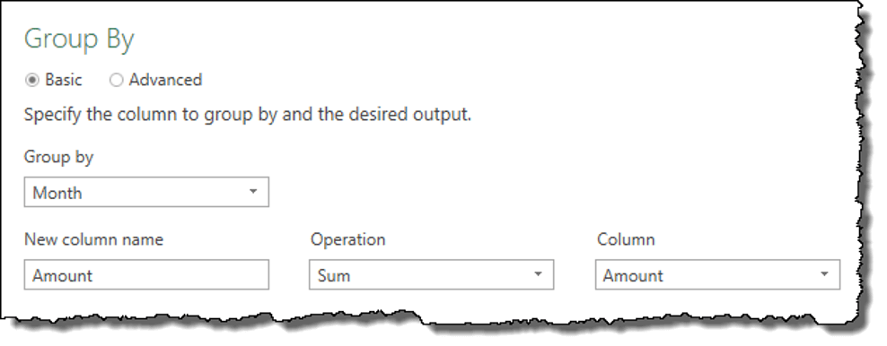 power query tips tricks group by options