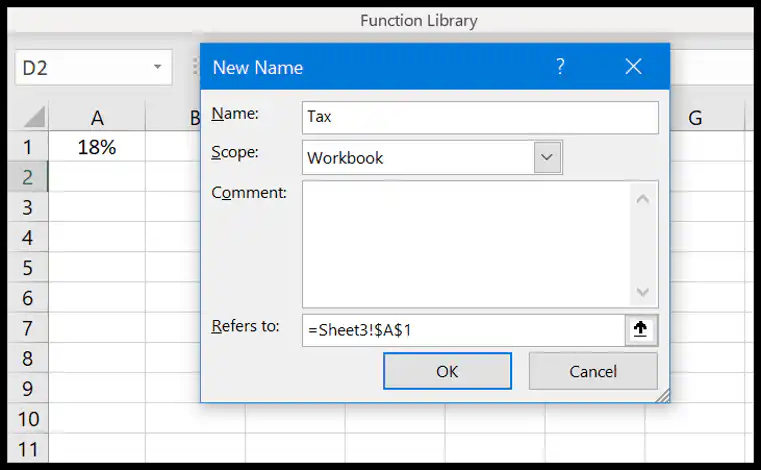 define-name-dialogue-box