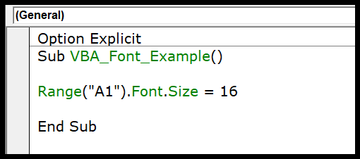 vba-font-size