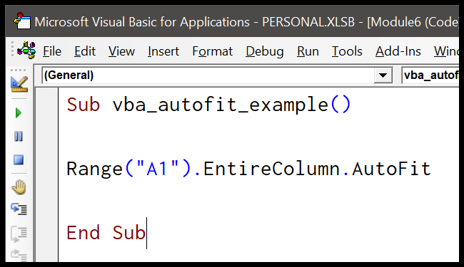 excel vba on change column