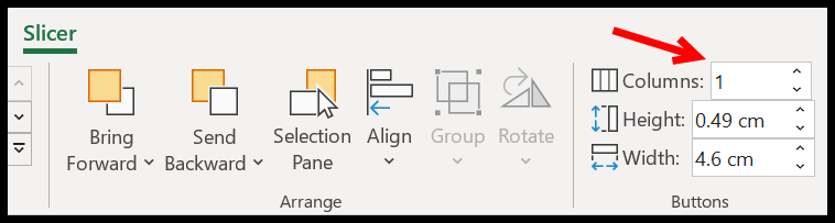 customize columns and buttons