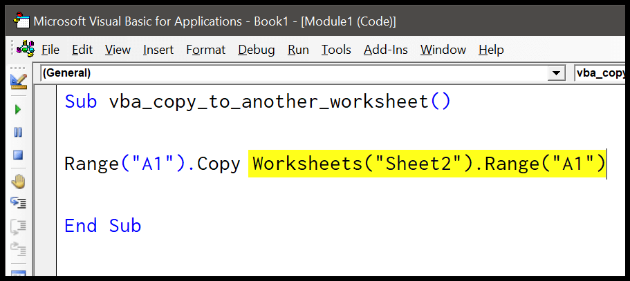 define the worksheet and than destination range