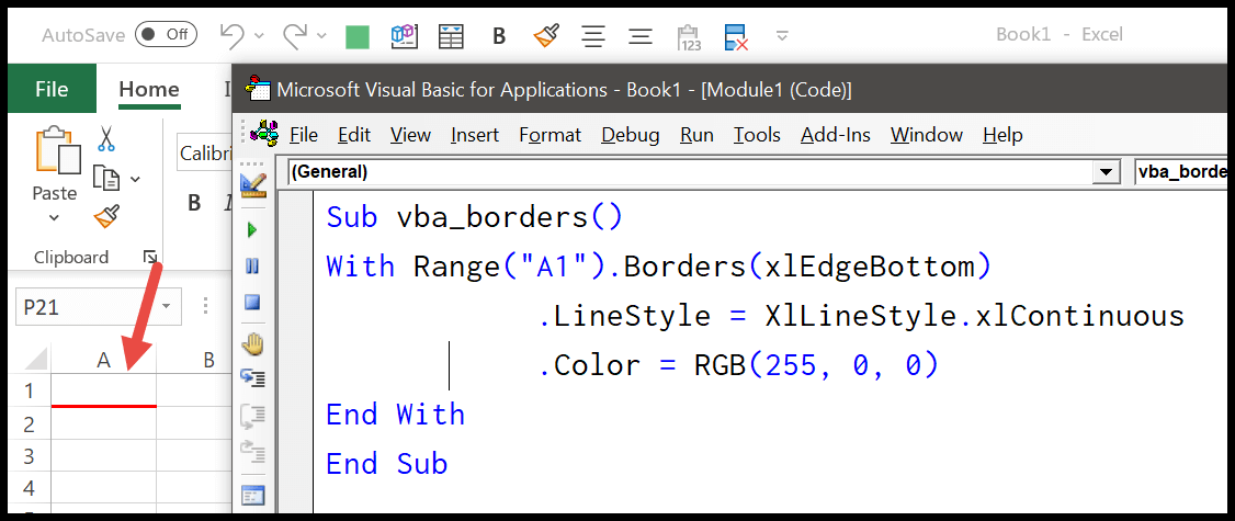 using different colors with color index