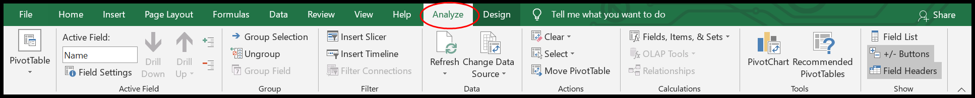 activate-analyze-tab