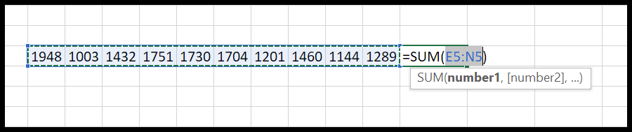 insert-and-autosum-values