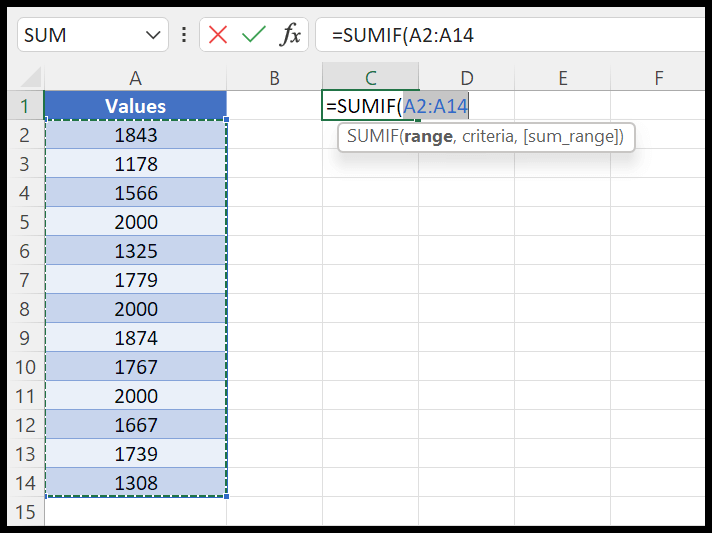 range-within-sumif-formula