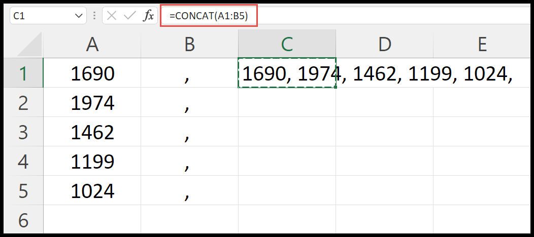 concat-formula