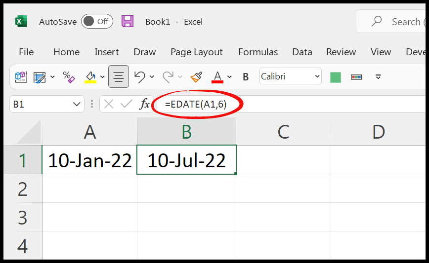 enter-edate-formula