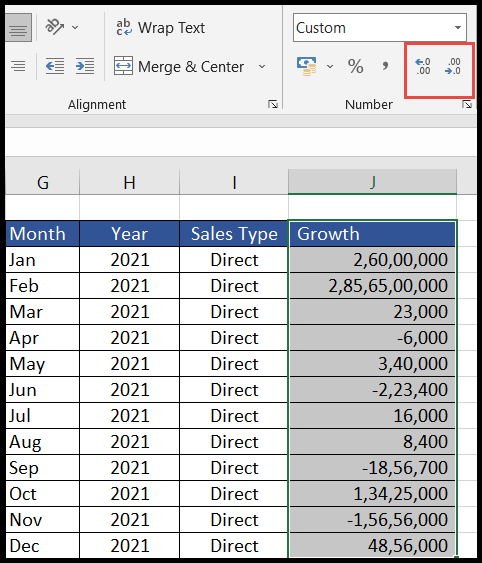 increase-decrease-decimal-values