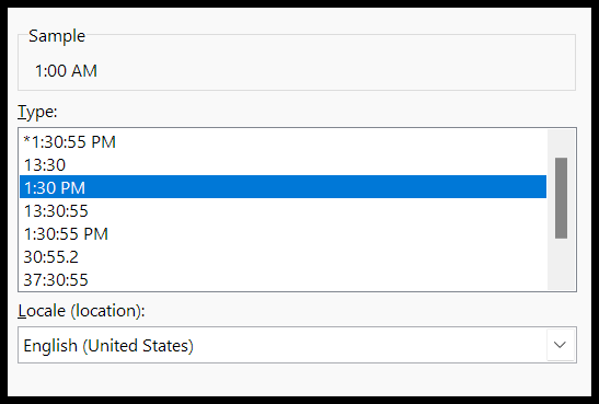 list-of-time-formats
